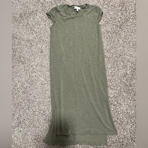 Jessica Simpson Olive Green Women's Midi Dress